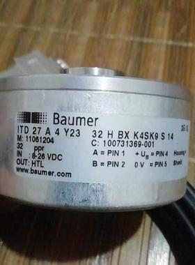 全新原装Baumer堡盟值编码器 ITD27A4Y23 32HBXK4SK9S14 11061204