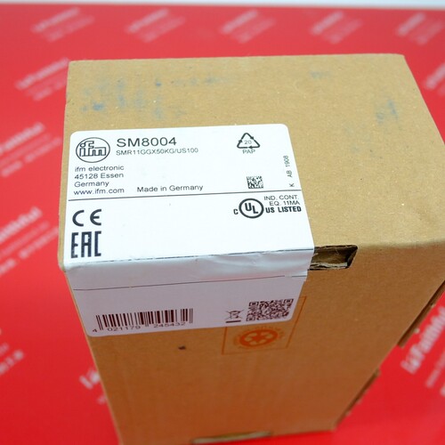 IFM SM8004 易福门全新流量传感器 SMR11GGX50KG/US100
