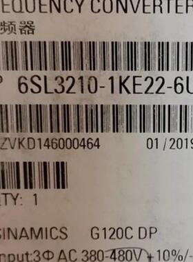 6SL3210-1KE22-6UP1G120C变频器11KW额定功率