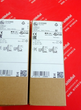 O1D300 易福门全新光电液位传感器 O1DLF3KG