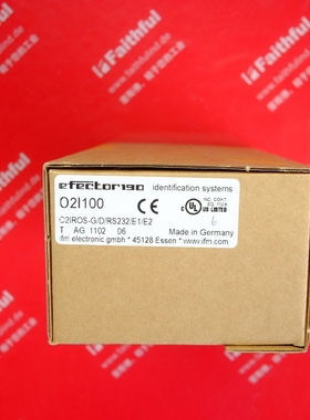 O2I100 易福门全新多码读取传感器 O2IROS-G/D/RS232/E1/E2