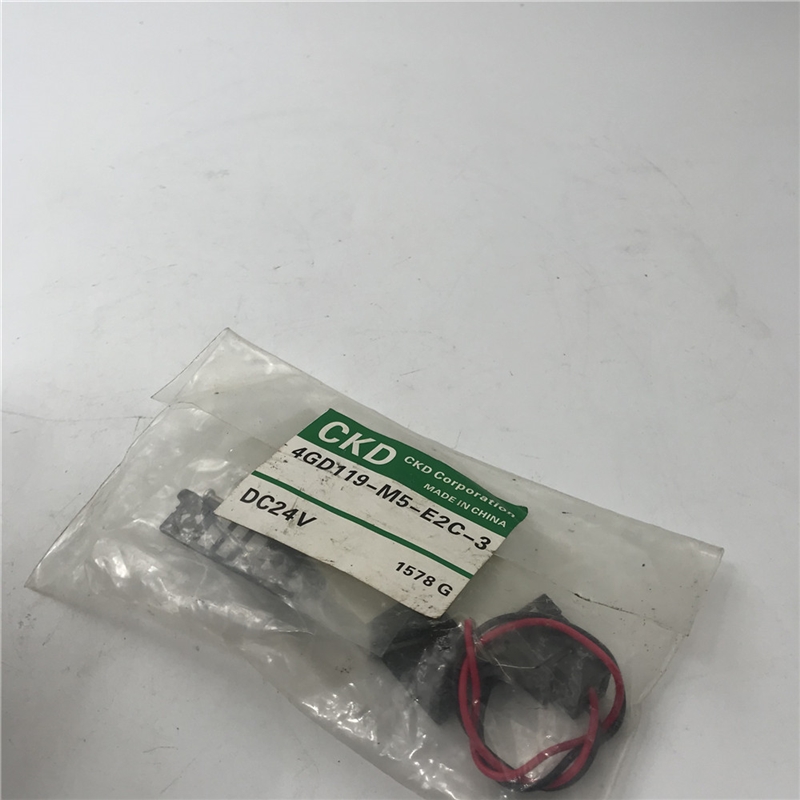 CKD电磁阀4GD119-M5-E2C-3 实拍
