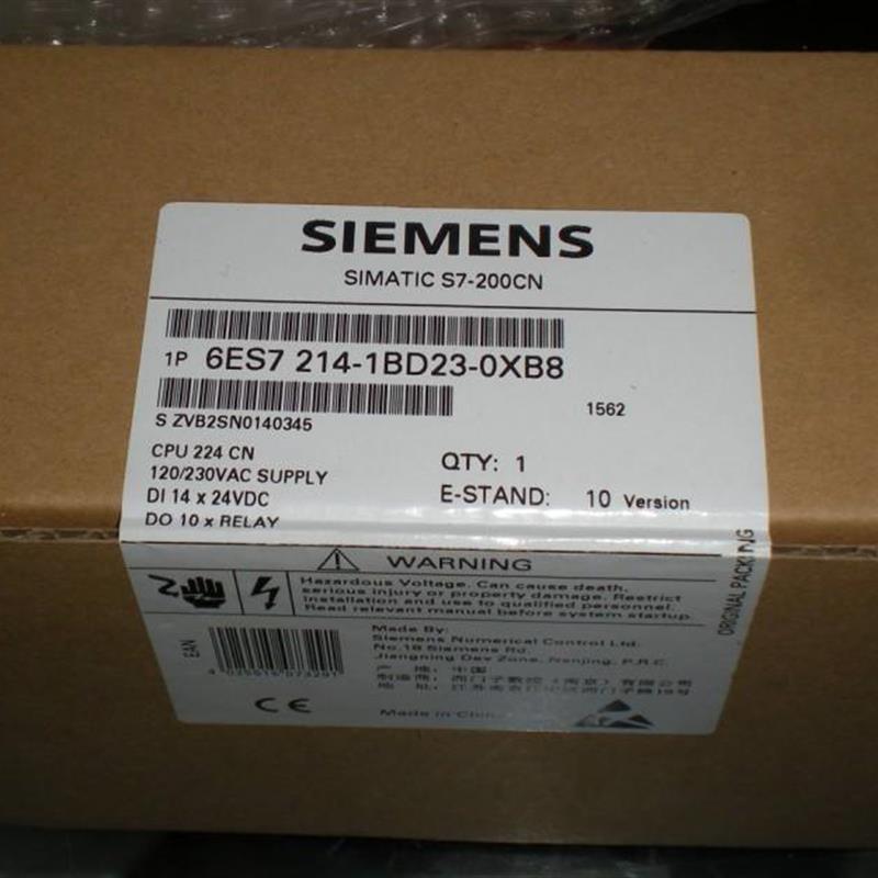 S7-200CN CPU224模块6ES7214-1BD23-0XB8