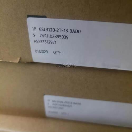 6SL3120-2TE23/1TE13-0AD0/0AC0西门子S变频器6SL3120-1TE21-8AD0