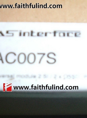 AC007S 易福门全新安全AS-i从站模块