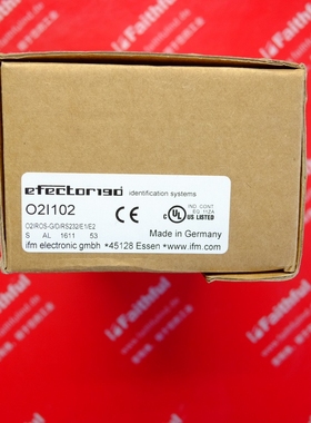 IFM O2I102 易福门全新条码识别传感器 O2IROS-G/D/RS232/E1/E2