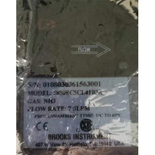 BROOKS流量计0108030361563001 5850EC5CL41B2A NH3 7SLPM 5850E