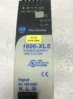 原装拆机 Allen-Bradley罗克韦尔电源 1606-XLS120E 电源 24V5A