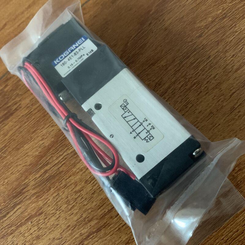 全新KOGANEI小金井正品电磁阀A180-4E1/4E2-83-PSL-PLL-CPSL-CPLL
