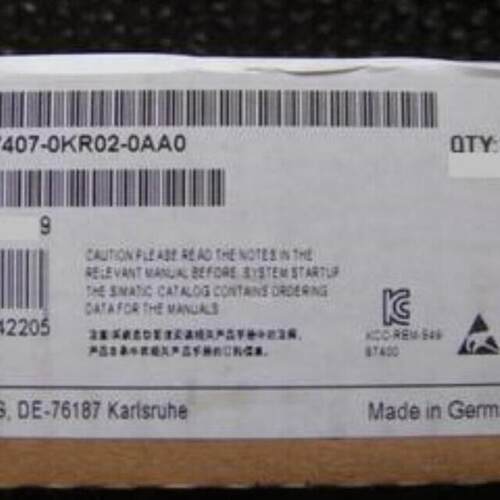 S7-400, PS407,20A 120/230V6ES7407-0RA02-0AA0  /OAAO