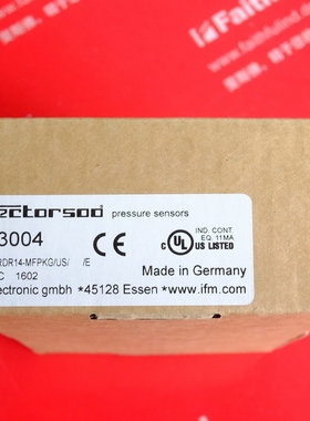 PE3004 易福门全新压力传感器 PE-010-RDR14-MFPKG/US/ /E