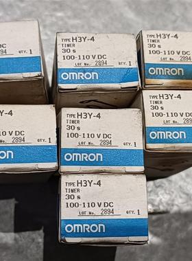 全新OMRONH3Y-4   30S   Dc100-110v,