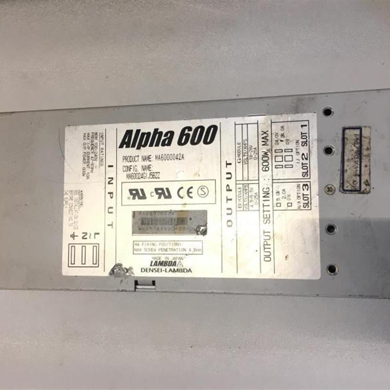 TDK-LAMBDA ALPHA600 MA6000042A 多路电源 5V2A 24V24A