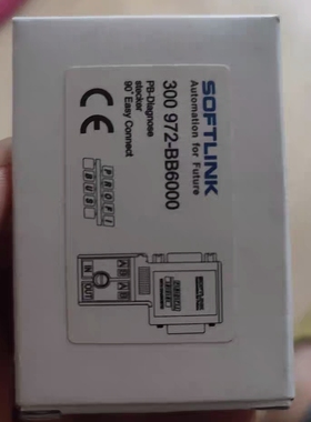SOFTLINK 300 972-BB6000 带诊断功能 PROFIBUS 接头议