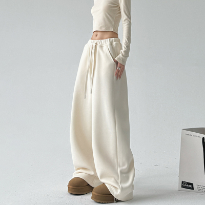 垂感显瘦直筒裤拖地裤
