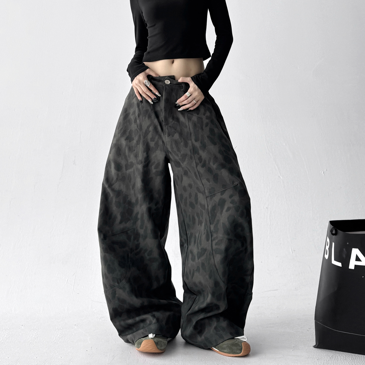 今年流行宽松慵懒风休闲裤