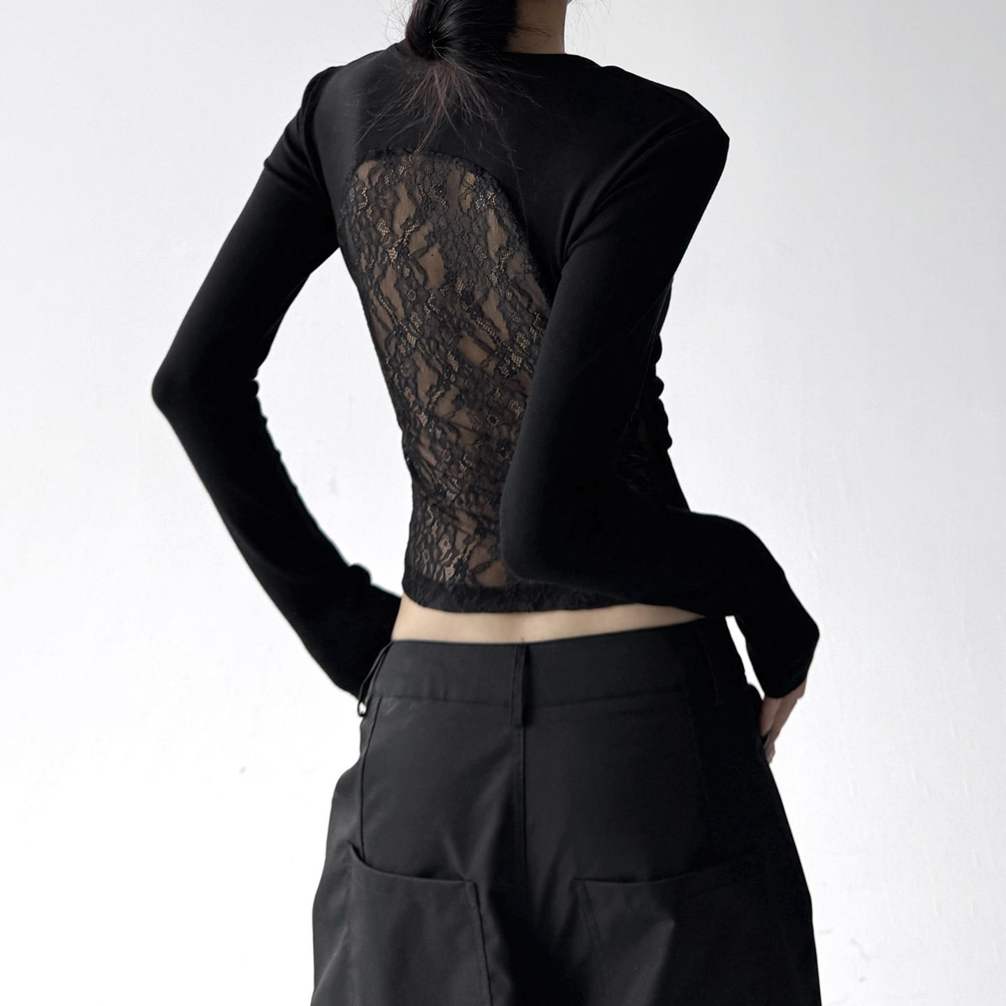 2025秋季新款韩版纯色显瘦圆领套头春秋装打底衫高个子长袖T恤