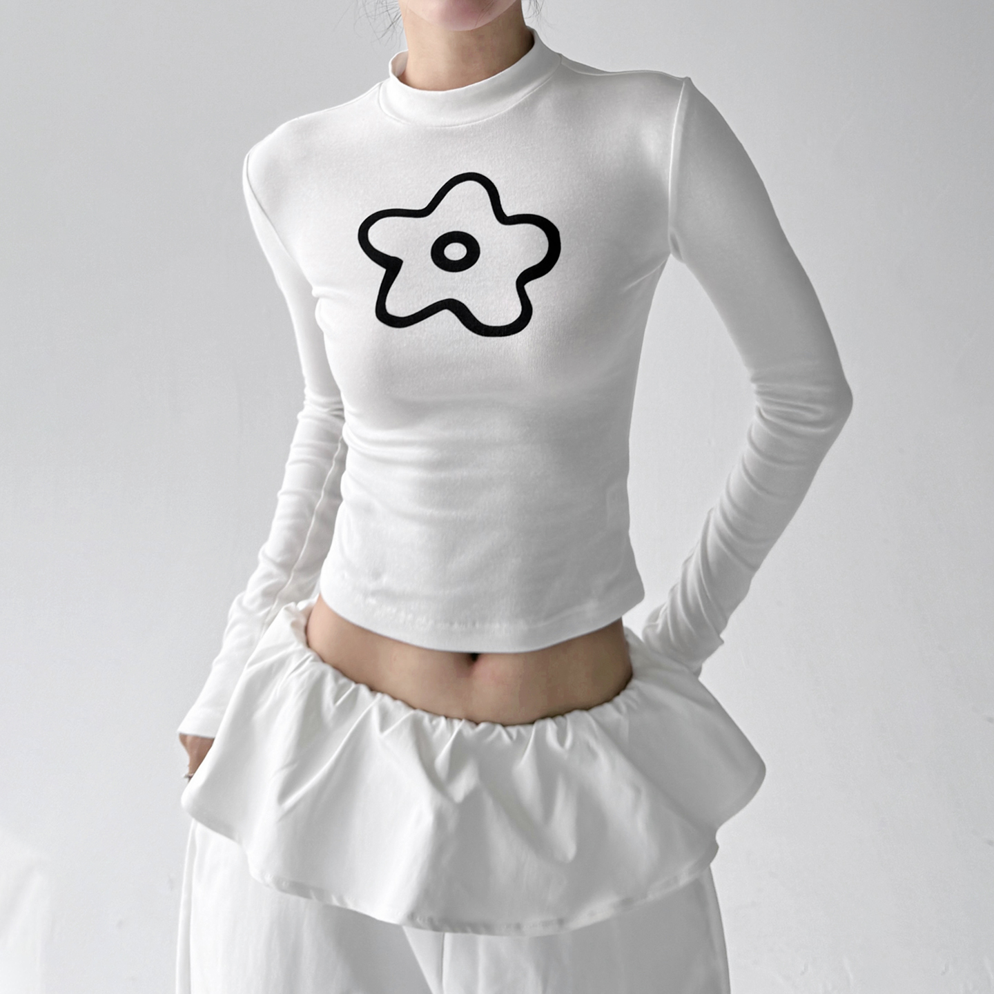 今年流行2025早秋新款女长袖T恤秋款宽松圆领通勤打底衫百搭上衣