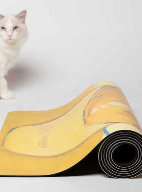 sugarmat英国国家美术馆联名天然橡胶防滑加厚加大瑜伽垫女生专用