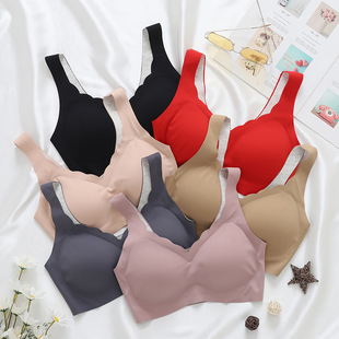 尚品无痕2209秋冬女士莫代尔保暖内衣无钢圈聚拢舒适背心式 文胸