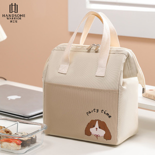饭盒保温袋便当手提袋子上班族铝箔加厚提手小学生带饭专用午餐包