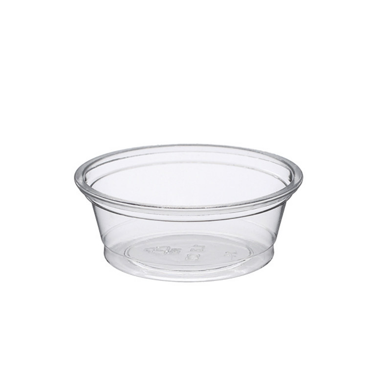 pet杯2500只105ml透明塑料杯带盖