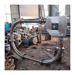 厂家管链输送机尼龙刮板耐高温塑料上料盘耐酸碱管链输送机