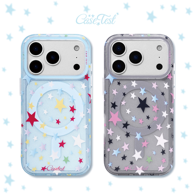 壳试验彩虹星空适用苹果17手机壳