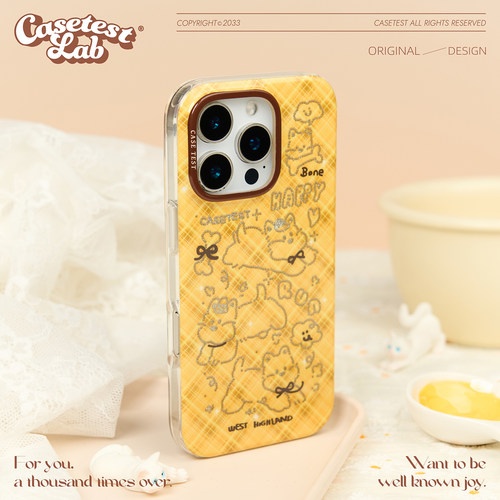 壳试验闪闪小狗适用iphone手机壳