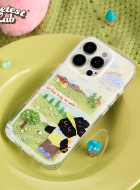 壳试验旷野之息双层印花适用iPhone17pro手机壳卡通创意苹果17promax新款插画16pro16promax可爱15promax1516