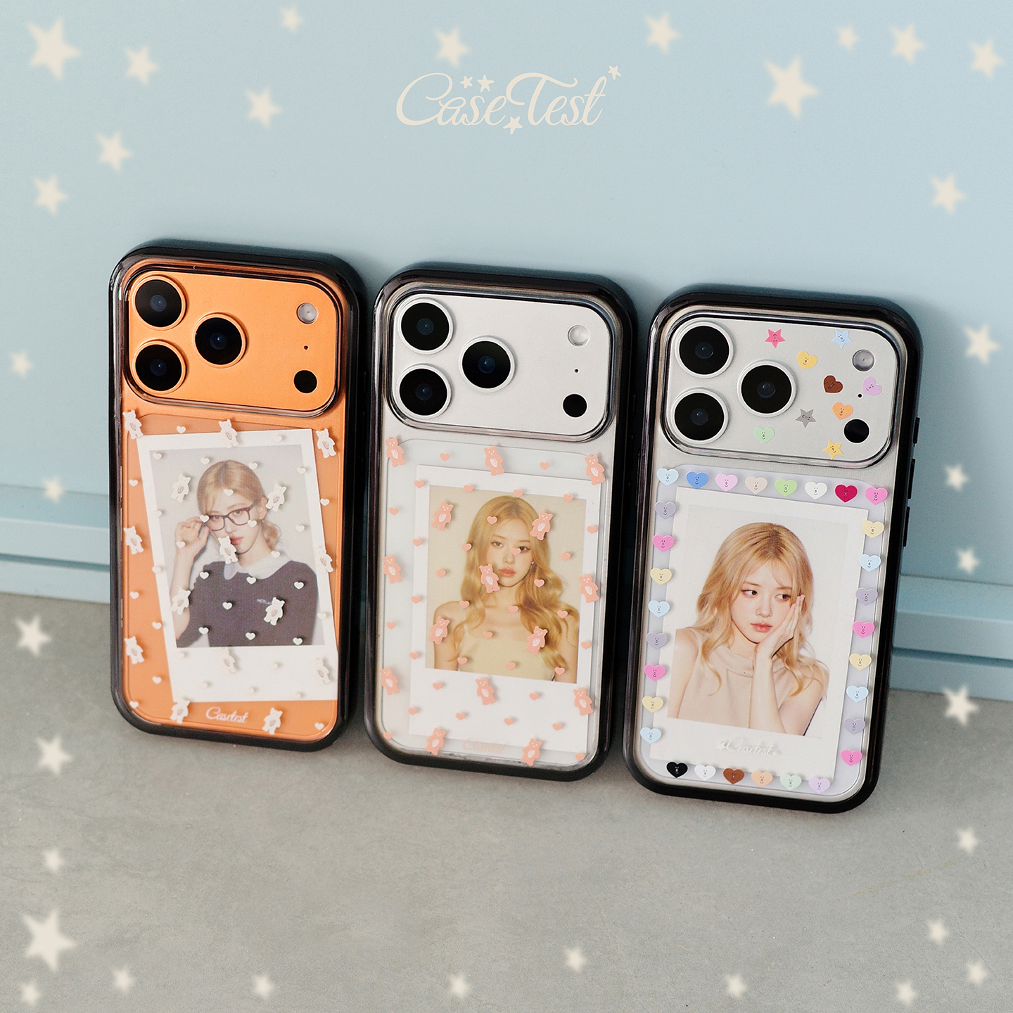 壳试验爱心小熊适用苹果17手机壳