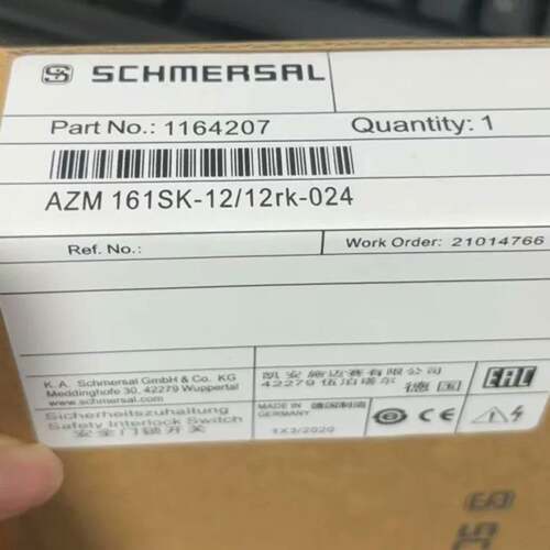 可维修AZM161SK-12/12RK-024 正品施迈赛安全开关议价