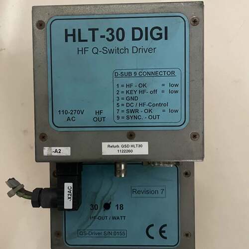 可维修HLT-30DIGI 声光Q开关驱动 古奇开关驱动器议价