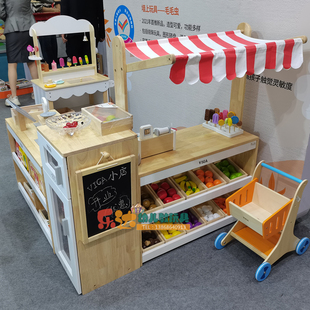 幼儿园儿童过家家仿真幼童超市贩卖食品棒棒糖棒冰仿真小家具玩具