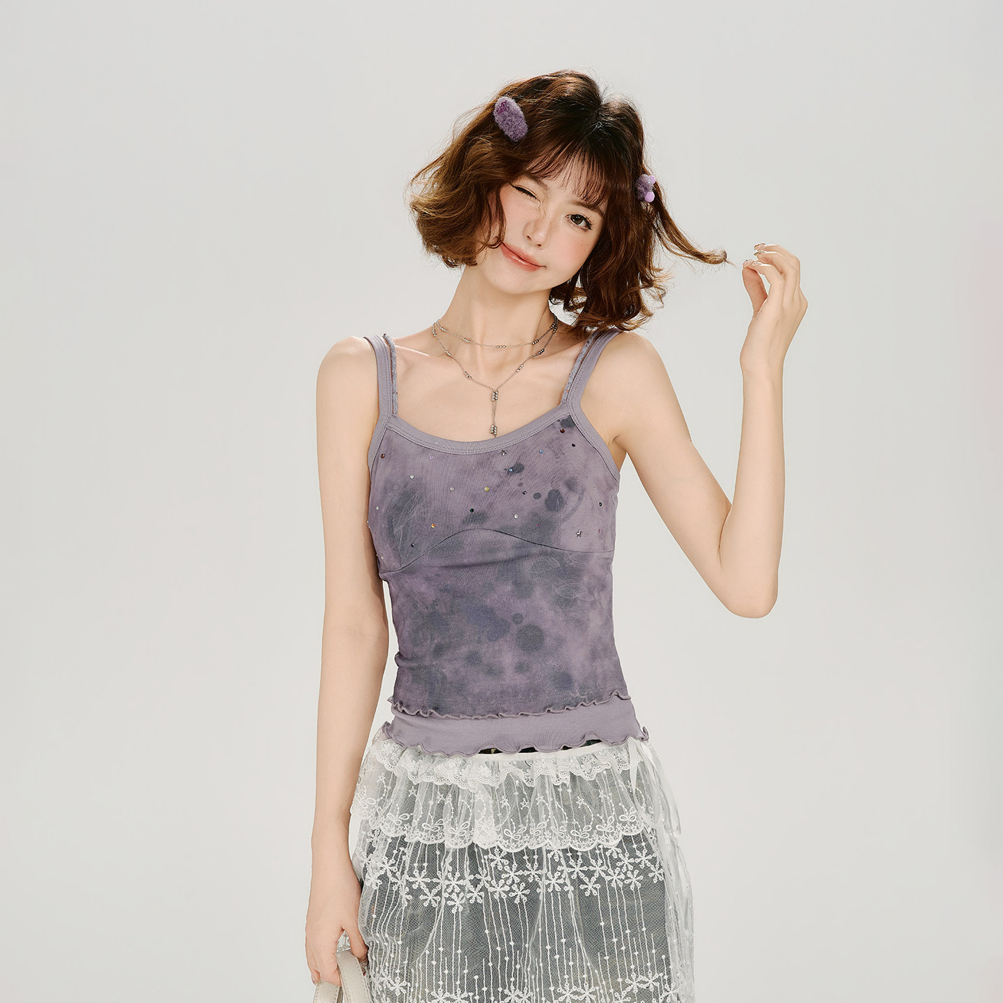 Girlyhalo��ʽ����������Ⱦ��������Ů�ļ��¿���������������ɫ S  359.95Ԫ��5��(��71.99Ԫ/��)