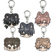 盗墓笔记周边钥匙扣无邪胖子黑瞎子解雨臣张起灵挂件饰品生日礼物