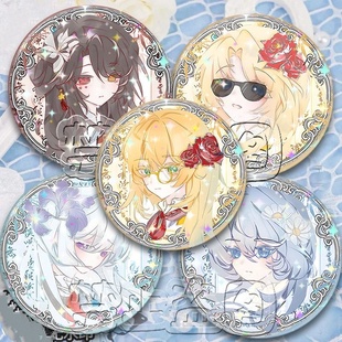 ch瓷俄美英法五常二次元 同人周边闪闪吧唧漫展精美徽章痛包谷现货