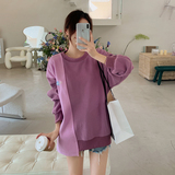 大货已出！2022年秋季新款拼色个性卫衣123A-2229-P105-K158，女装卫衣/绒衫，浙宝123A
