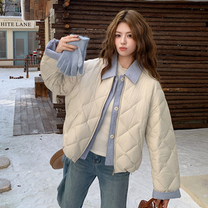 现货，新标90绒 ，假两件羽绒服外套 123A-6901-P315-K478图片