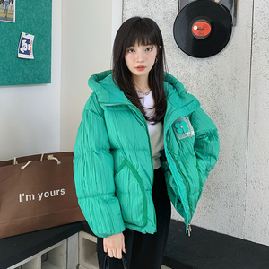 新款！22年新款压褶面料 羽绒服 123A-6671-P235-K358图片