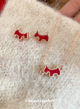 醋酸板小马吊坠项链卡通甜美可爱