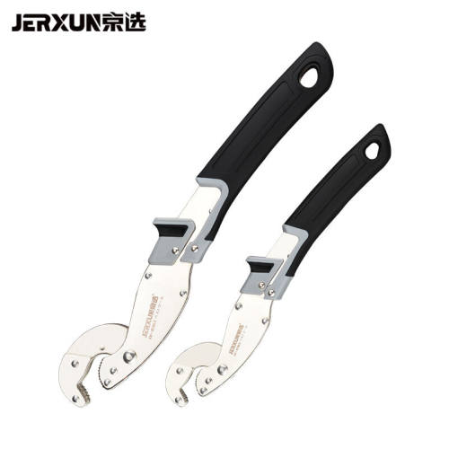 京选（JERXUN）工匠级多用自紧活扳手多功能活络扳手快速维修水管