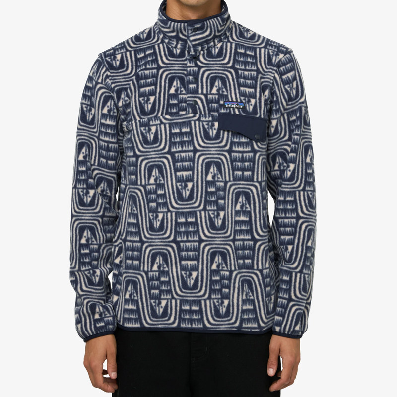 木村同款复古经典Snap-T抓绒衣