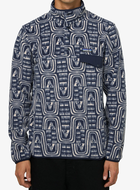 25秋冬木村同款抓绒衣Synchilla Snap-T潮男套头Patagonia 25551