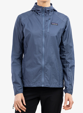 巴塔夏季防风衣Patagonia Houdini户外女超轻透气皮肤衣跑步24147