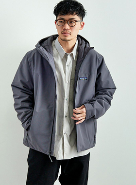 新款防风防水棉服冲锋衣Windshadow保暖棉衣男士Patagonia 26490