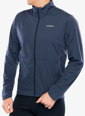 Patagonia防风软壳衣Wind Shield越野跑骑行透气保暖风衣男24093