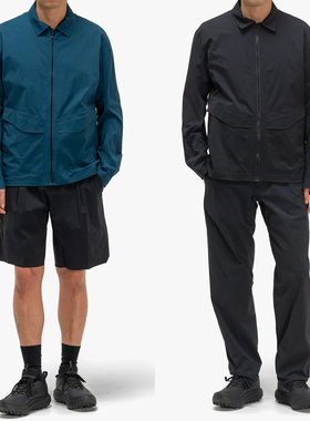 商鸟防风软壳夹克速干防晒翻领外套始祖鸟Veilance Spere LT 7663