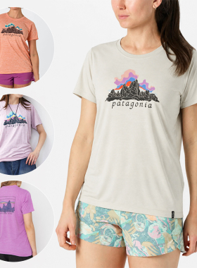 26新款巴塔C1短袖速干T恤女款Patagonia Capilene吸湿排汗45486
