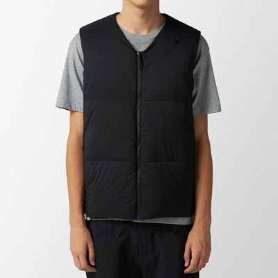 现货850蓬商鸟羽绒保暖马甲